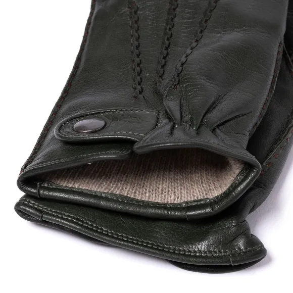 Glove "Belvedere" From Hair Sheep Leather With Cashmere Lining - Hand