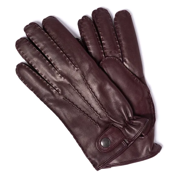 Glove "Belvedere" From Hair Sheep Leather With Cashmere Lining - Hand