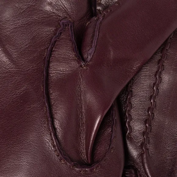 Glove "Belvedere" From Hair Sheep Leather With Cashmere Lining - Hand