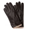 Glove "Innsbruck" Made Of Goatskin With Cashmere Lining - Hand Sewn
