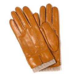 Glove "Innsbruck" Made Of Goatskin With Cashmere Lining - Hand Sewn