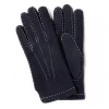Gloves "Baden" Made Of Calf Nubuck With Cashmere Lining - Hand Sewn
