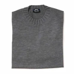 Gray Pullover "Duvet" Made Of Pure Cashmere