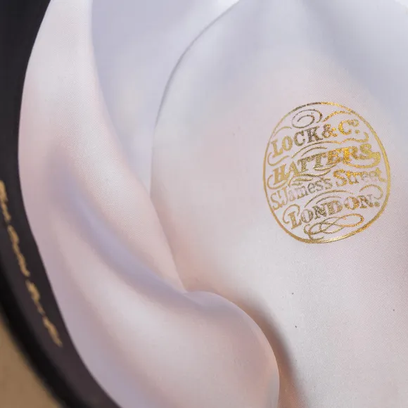 Hat "Homburg" Made Of Rabbit Felt - Purely Handcrafted In London