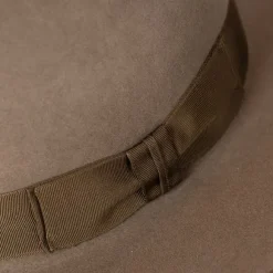 Hat "Picadilly" Made Of Rabbit Felt - Handmade In London