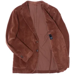 I Capresi X Mj: "Arte D'Epoca" Jacket In Washed Cotton Corduroy