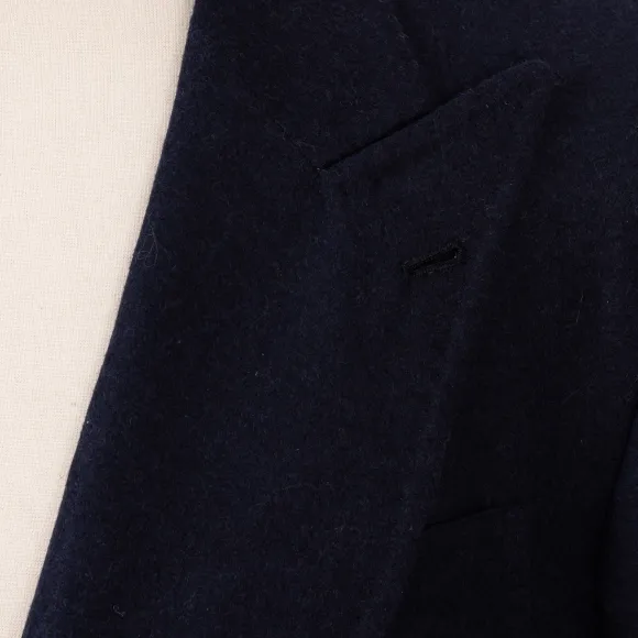 Jacket "Bombato Elegante" Made Of Pure Wool Flannel From Standeven - P