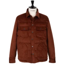 Jacket "Buffalo Overshirt" With Down Lining - Goose Down
