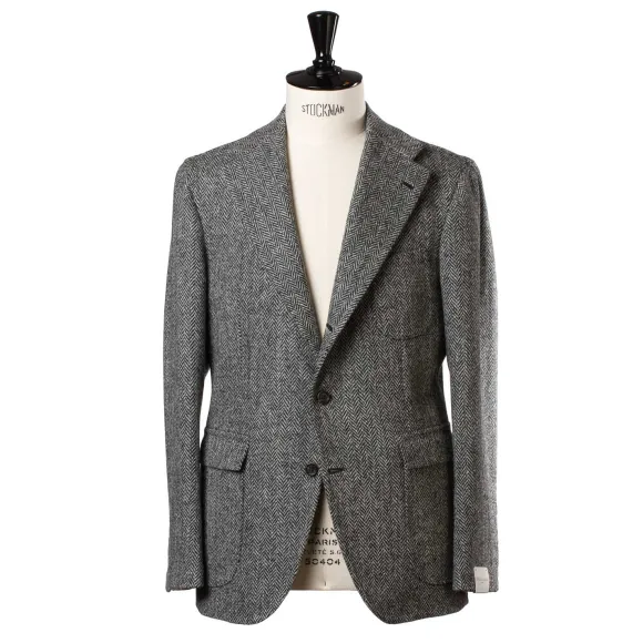 Jacket "Cool King" Made Of Original Harris Tweed - Purely Handcrafted