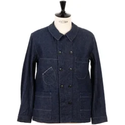 Jacket "Kees" In Japanese Selvedge Logger Denim