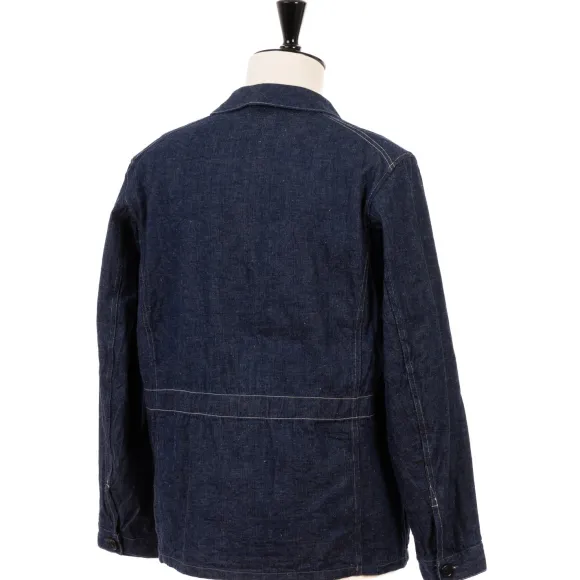 Jacket "Kees" In Japanese Selvedge Logger Denim
