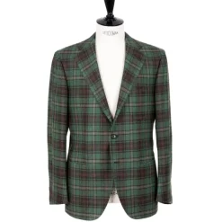 Jacket "Nuovo Tartan" From Pure Cashmere - Pure Handwork