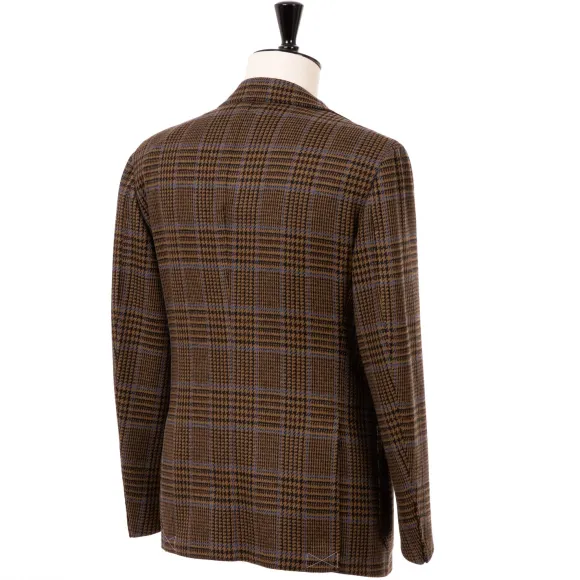 Jacket "Prince De Galles" Made Of Pure Merino Wool From Fox Brother'S