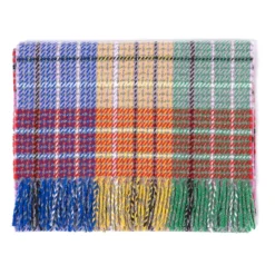 Joshua Ellis X Mj: Heritage Multicolor Check Pure Scottish Lambswool S