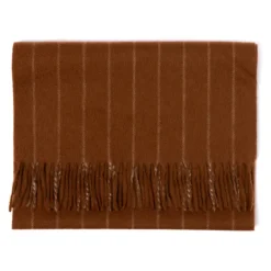 Joshua Ellis X Mj: New Jermyn Stripe Plaid Scarf In Pure Scottish Cash