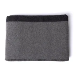 Joshua Ellis X Mj: Pure Scottish Lambswool "Doubleface Throw" Blanket