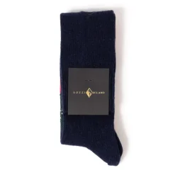 Knee Sock "Argyle" From A Cashmere Blend