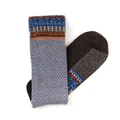 Knee Sock "Fairisle Stars" Made Of A Cashmere Mix