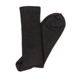 Knee Sock "Luxury Rib" Made Of Cashmere And Silk