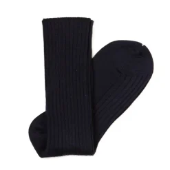 Knee Sock "Luxury Rib" Made Of Cashmere And Silk
