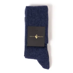 Knee Sock "Wide Rib" From A Cashmere Blend