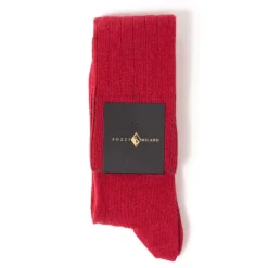 Knee Sock "Wide Rib" From A Cashmere Blend