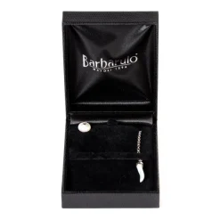 Lapel Chain "Mother Of Pearl" Made Of Sterling Silver - Purely Handcra