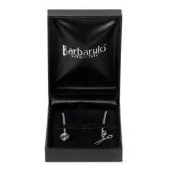 Lapel Chain "Sartorial Scissor" Made Of Sterling Silver - Purely Handc