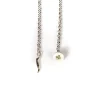 Lapel Chain "Zappa Di Gallina" Made Of Sterling Silver - Purely Handcrafted