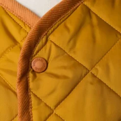 Lavenham X Mj: Quilted Vest "Thornham Gillet" In Diamond Quilting
