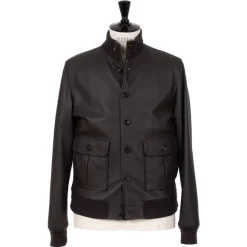Leather Jacket "Luxury Valstarino" Made Of Deer Leather - Deer Skin