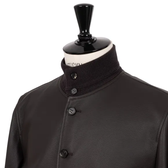 Leather Jacket "Luxury Valstarino" Made Of Deer Leather - Deer Skin