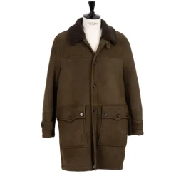Leather Jacket "Valstar Norrland Coat" Made Of Lambskin - Curley Lambs