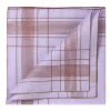 Lilac Patterned Handkerchief "Harlan" Made Of Cotton