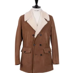 Limited Edition: Caban Jacket "New Robert" From Grown Lambskin - Handm