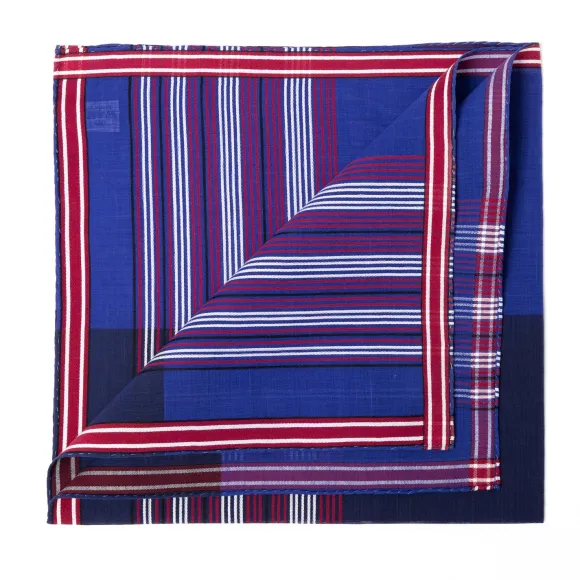 Limited Edition: Handkerchief "Vintage Shetland 1960" Made Of Pure Cot