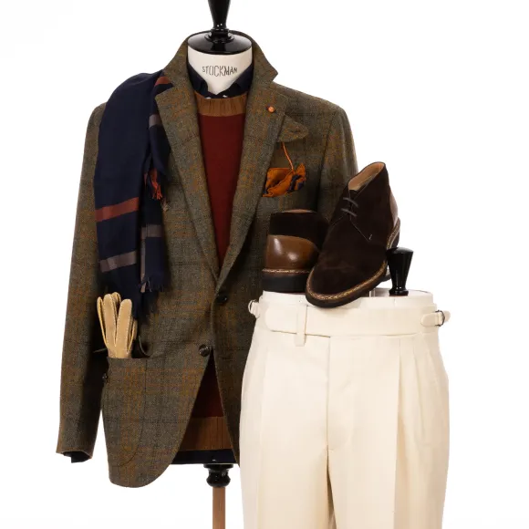 Limited Edition: Jacket "Luxury Hunter" Made Of Pure Wool From Fox Bro