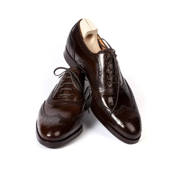 Limited Edition: Oxford Brogue "American" Made Of Original Horween Shell Cordovan