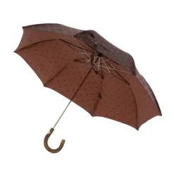Limited Edition: Pocket Umbrella "Flying Ducks" With Ash Wood Handle
