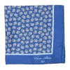 Limited Edition: Pure Silk Pocket Square "Paisley Danzante" - Handroll