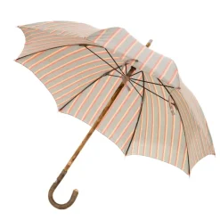 Limited Edition: Stick Umbrella "Vintage Stripe Made Of Solid Ash Wood