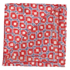 Limited Edition: Wool And Silk Pocket Square "Vintage 55