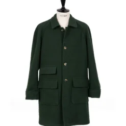 Limited Edition X Mj: Coat "Maremmano Raglan Coat" Made Of O