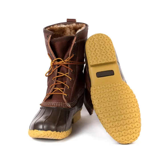 Ll Bean X Mj: Boots "The Original Shearling Duck" - Hand Sewn