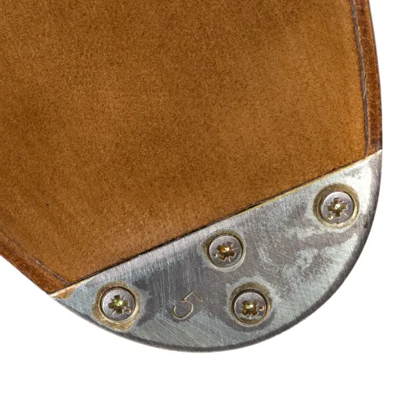 Loafer "Butterfly" Made Of Brown Grained Calfskin - Purely Handcrafted