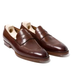 Loafer "Dress Penny" Made Of Brown Calf Leather - Entirely H