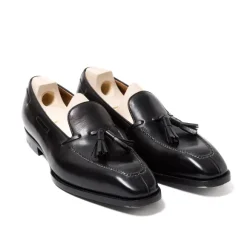 Loafer "Modern B-Tassel" Made Of Black Calf Leather - Entire