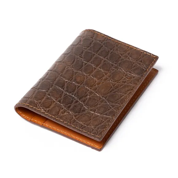 Luxury Edition: "Card Holder" Made Of Crocodile Leather - Handcrafted