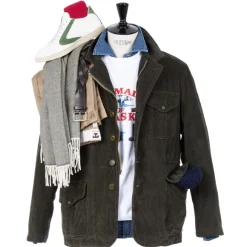 Manifattura Ceccarelli X Mj - Fieldjacket "Alligator" Made Of Cotton C