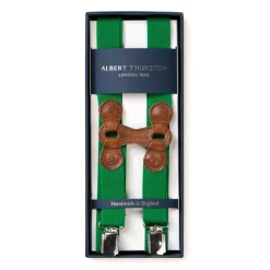 May Green Elastic Braces "Infinity" With Clips